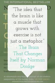 The Brain That Changes Itself Norman Doidge In 2020 Book Quotes Nonfiction Books Book Blogger