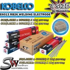 Welding electrodes , welding electrodes , rb26 26mm kobelco , welding electrodes rb26 26mm. Kobelco 2 6mm 3 2mm 4 0mm 5 0mm Welding Electrode Rb26 E6013 X 1kg 4 Size Available Shopee Malaysia