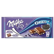 Milka Chocolate With Oreo Cookies 100g Milka Chocolate Oreo Oreo Cookies