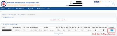 An employee & employer both has to contribute 12% of the employee basic salary towards the fund advantages of uan to employees. How To Make Online Payment Of Epfo Challan In Epf Portal