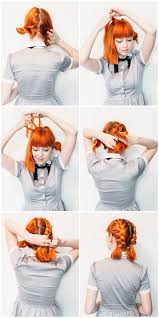Now you know how to braid short hair. Double Dutch Pigtails For Short Hair A Beautiful Mess