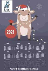 Printable 2021 chinese lunar calendar. Free Printable Chinese New Year 2021 Calendar Kids Activities