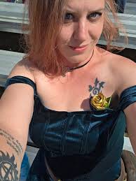 Making clay charms for ren faire