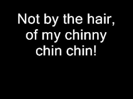 Not By The Hair Of My Chinny Chin Chin Song Green Jelly Three Little Pigs Youtube