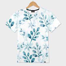 Find & download free graphic resources for floral pattern. Watercolor Floral Pattern Winter Version Men S All Over T Shirt By Amir Faysal Curioos