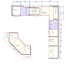 Kitchen Design Outstanding Kitchen Floor Plan With Detail Sizes Note And Code Very Aw Kitchen Floor Plans Kitchen Cabinets Design Layout Kitchen Remodel Small