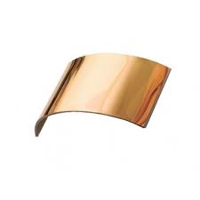 Visor Panoramico Vidrio Trilaminado Oro 220 X 100 Mm A1 001 Its Its Vidrio Oro Transparente
