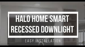 Hi.i'm trying to install halo recessed lighting in my kitchen replacing the standard ceiling light.the house is old and the colors are different and hard to distinguish. Halo Smart Recessed Downlight Installation Youtube