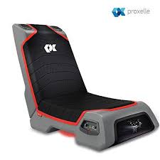 Proxelle Video Game Chair Dual 3w Speakers Ps4 Ps3 Ps2 Xbox One Xbox 360 Nintendo Wii Connect Through Tv Dvd Ipod Iphone Android And Mp3