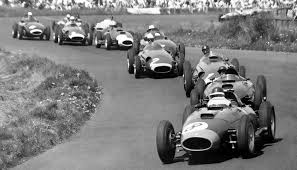 Manufacturers publish times for promotional purposes while automotive media outlets usually publish times for comparison and reporting purposes. 1957 German Grand Prix Nurburgring Nordschleife By F1 History Deviantart Com On Deviantart German Grand Prix Racing Classic Racing Cars