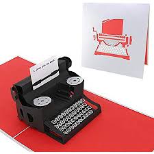 As i mentioned earlier, you can do this in any graphics editor. Amazon Com Poplife I Love You So Much Typewriter 3d Pop Up Mother S Day Card Anniversary Gift Just Because Gift For Him Or Her For Mom Daughter Wife Boyfriend Husband Girlfriend