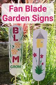 Garden Decorations Ceiling Fan Crafts Garden Signs Ceiling Fan Art