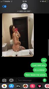 Im only 13 and get texts like this a lot and it really pisses me off. I  think I handled this pretty well, even though it was probably a bot  anyways. Let