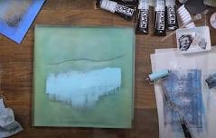 Gelli Plate Studio with Cath