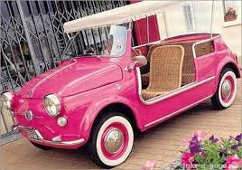 Fiat Jolly The Ultimate Beach Ride Pink Wheels Pink Car Cute Cars