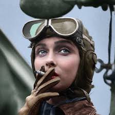 TakeFlightTuesday -- A very special Happy Centennial Birthday to our  friend, Bee Haydu! Bernice Falk Haydu was part of the 44-7 graduating class  of the WASP. Today, she is one hundred years