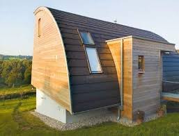 Cette Forme Insolite Qui Rappelle Une Coquille D Escargot Est Evidemment Originale Et Esthetique Mais Pas Seulement L Maison Individuelle Belle Maison Maison