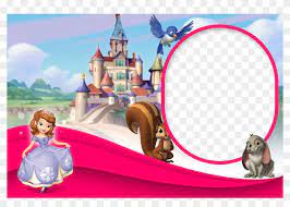 Here are two free invitations for inviting your royal party guests. Sofia The First Download Sofia The First Template Png Transparent Png 1600x1066 858610 Pngfind