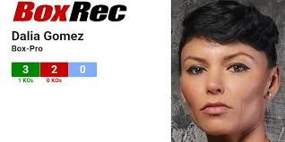 BoxRec: Dalia Gomez