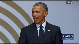 Former President Obama Delivers 2018 Mandela Lecture C Span Org