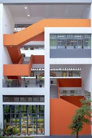 Gallery Of Hangzhou Olive Tree School Yca 5 School Architecture School Building Design Stair Design Architecture