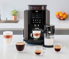 Krups Kaffeevollautomat Arabica Latte Kaffeevollautomat Cappuccino Maschine Milchschaum Machen