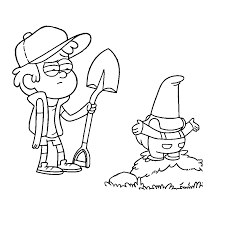 Gravity falls dipper coloring pages. Gravity Falls Coloring Pages Best Coloring Pages For Kids