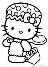 Disegni Di Hello Kitty Da Colorare