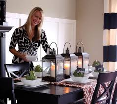 More formal, traditional kitchens work with fancier place mats in washable damask, jacquard or toile. I Love Sarah S Fall Themed Dining Table Decor Complete With Artichokes Holdin Dining Room Table Centerpieces Dining Room Table Decor Dinning Table Centerpiece