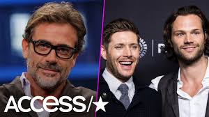 On supernatural, sam and dean having matching tattoos to prevent them from getting possessed. Jeffrey Dean Morgan Got Matching Tattoos With Supernatural Sons Jensen Ackles Jared Padalecki Youtube