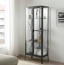 Also be sure to read the instructions of ikea. Une Vitrine Anthracite Deco Chez Ikea Armoire Avec Portes Vitrees Vitrine Verre Meuble Rangement