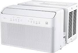 I love that it has smart controls and a flap to close when not in use. Amazon Com Midea U Inverter Window Air Conditioner 8 000btu U Shaped Ac With Open Window Flexibility Robust Installation Extreme Quiet 35 Energy Saving Smart Control Alexa Remote Bracket Included Home Kitchen