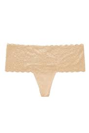 Mit angesagten brazilian slips von h&m. Brazilian Spitzen Slip Hautfarben Yours Clothing