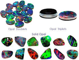 Opal Triplet And Doublet Opal Color Meanings Opal Jewelry