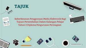 Pengurusan perniagaan jabatan perniagaan kolej vokasional kuala kangsar projek tahun akhir (pta) masalah teori atau rekabentuk : Program Projek Tahun Akhir By 4lia Aris On Genially