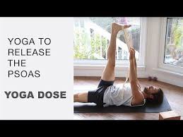 Yoga For Releasing The Psoas Yoga Dose Youtube Yoga Routine For Beginners Yoga Blocks Exercises Night Time Yoga