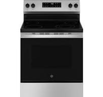 GE 30-inch Freestanding Electric Range with SmartHQ™ GRF400PVSS