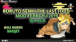 Naruto senki war of shinobi v2 by exa septiko. Boruto Senki The Last Fixed Terbaru 2019 Mod By Mia Naruto Senki Mod Youtube