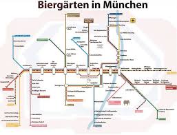 Wahlmunchnerin Biergartening Munich Beer Garden Map
