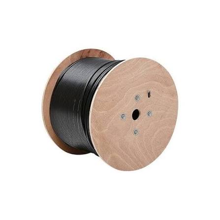 BOBINA CABLE UTP CAT. 6E EXTERIOR NEGRO