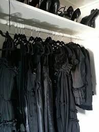 A Closet Full Of Darkness Fashion Black Wardrobe Dark Fashion
