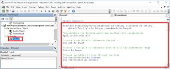 Create Dynamic Chart Titles With Custom Formatting Excel