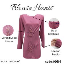 Maybe you would like to learn more about one of these? Buy Blouse Hanis New Design Brand Sabiha Seetracker Malaysia