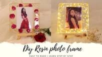 How to make Resin Photo Frame | Resin Photo Frame Tutorial | DIY Gift Ideas  | DIY Resin Frames