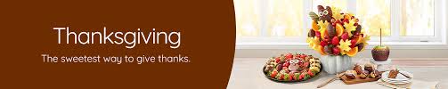 Give more than just thanks. Thanksgiving Gifts Edible Arrangements