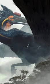 birds to show the scale of a bird birdsforscale image painting epic art dark fantasy