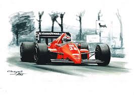Together with his teammate stefan johansson they took ferrari to four place in the. 1986 Ferrari F1 86 Painting By Artem Oleynik