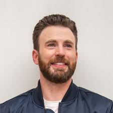 Chris Evans: Pompadour Hairstyle With Full Beard