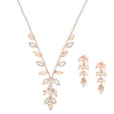 Add to compare compare now. Rose Gold Vine Glass Rhinestone Jewelry Set 2 Pack Claire S Us