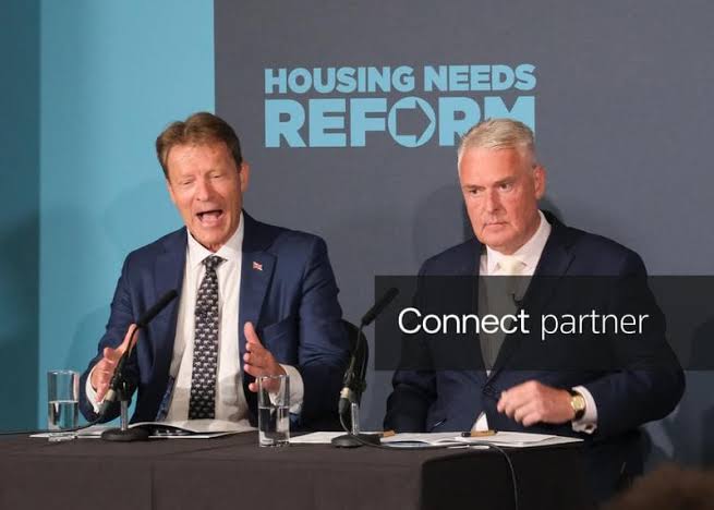 Licensable picture: Reform Party press conference: Prioritise British-born  workers for social housing, London, UK. | Reuters Connect